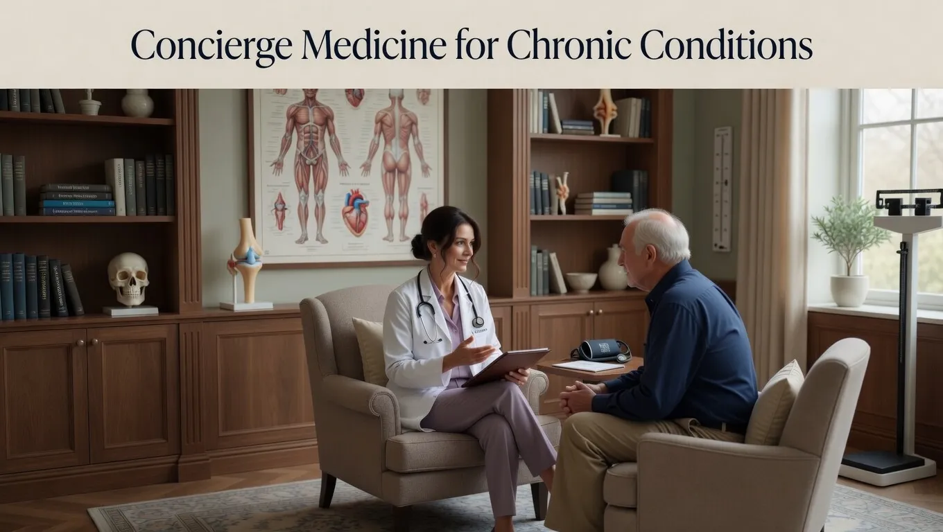 Concierge Medicine for Chronic Conditions: What Diabetes, Hypertension, and Heart Disease Patients Actually Get in 2026