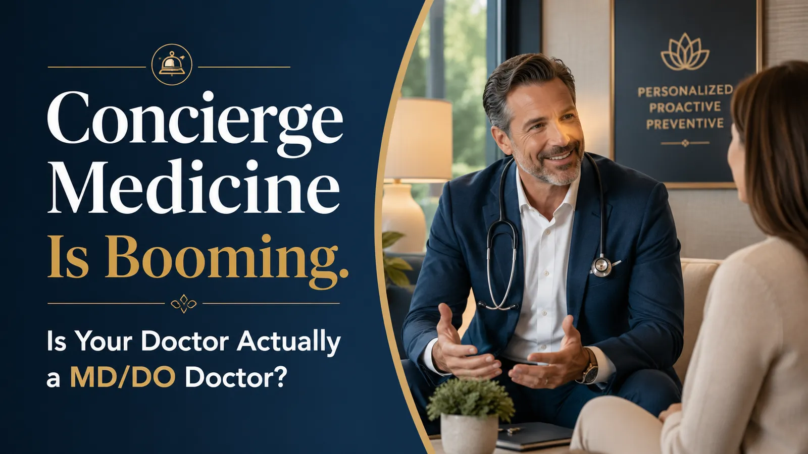 Concierge Medicine Is Booming. Is Your Doctor Actually a MD/DO Doctor?