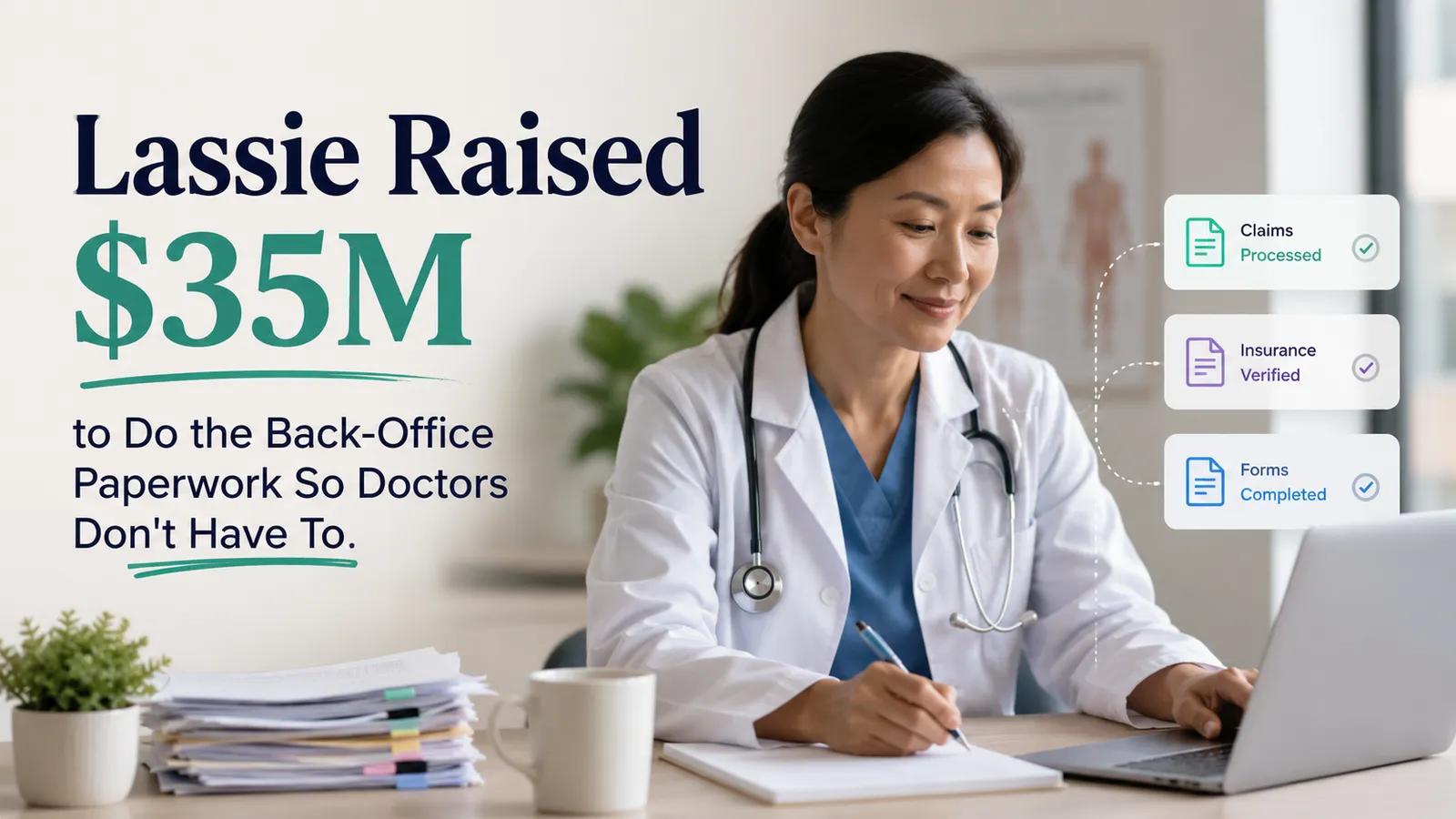 Lassie Raised $35M to Do the Back-Office Paperwork So Doctors Don't Have To