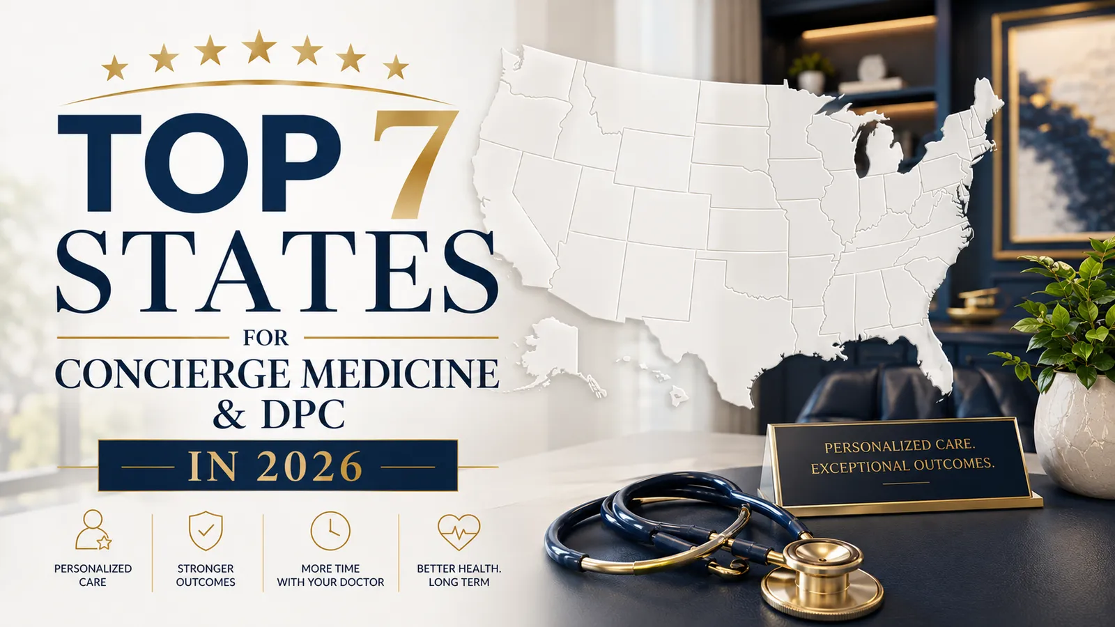 Top 7 States for Concierge Medicine and DPC in 2026