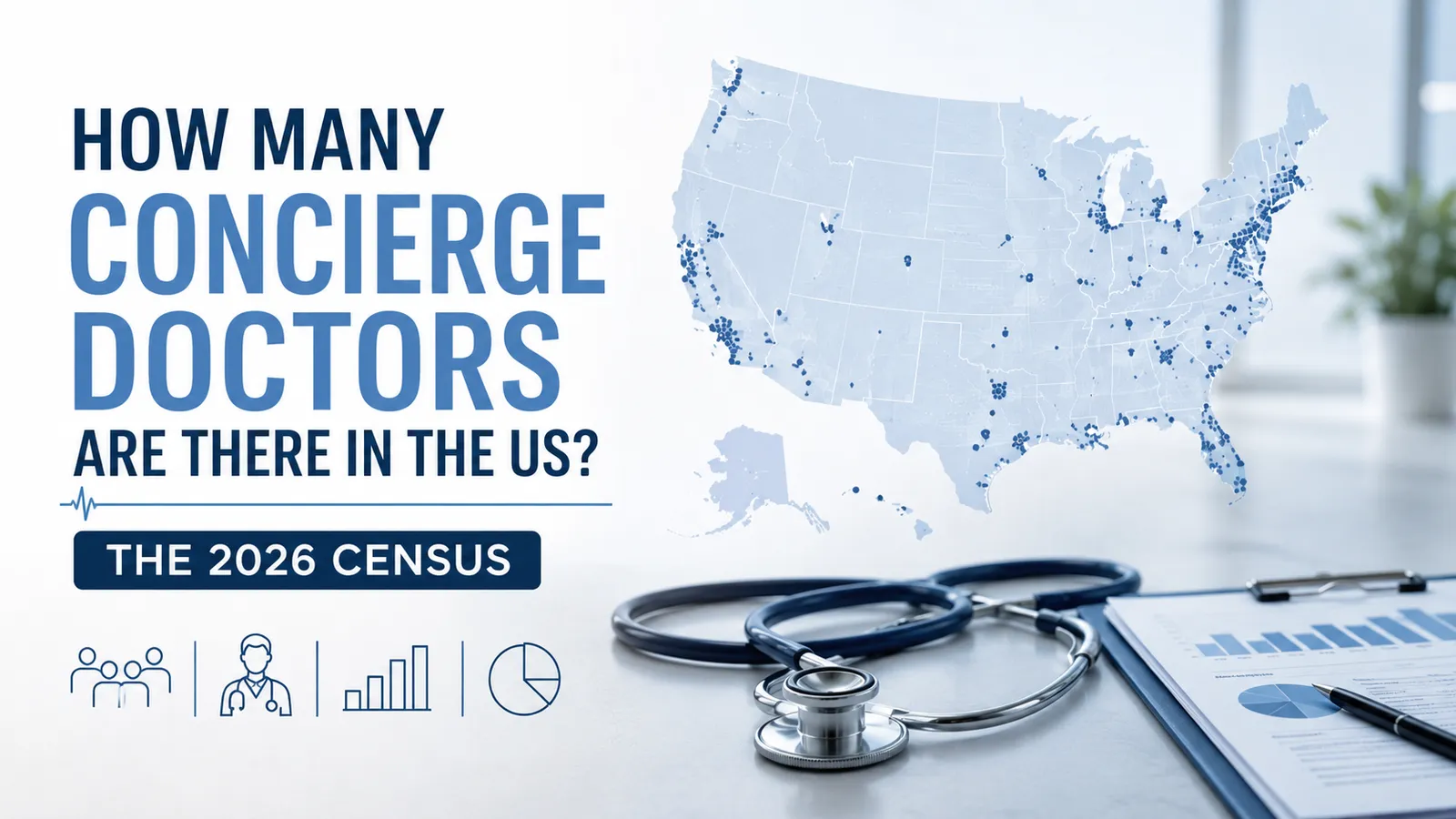 How Many Concierge Doctors Are There in the US? The 2026 Census