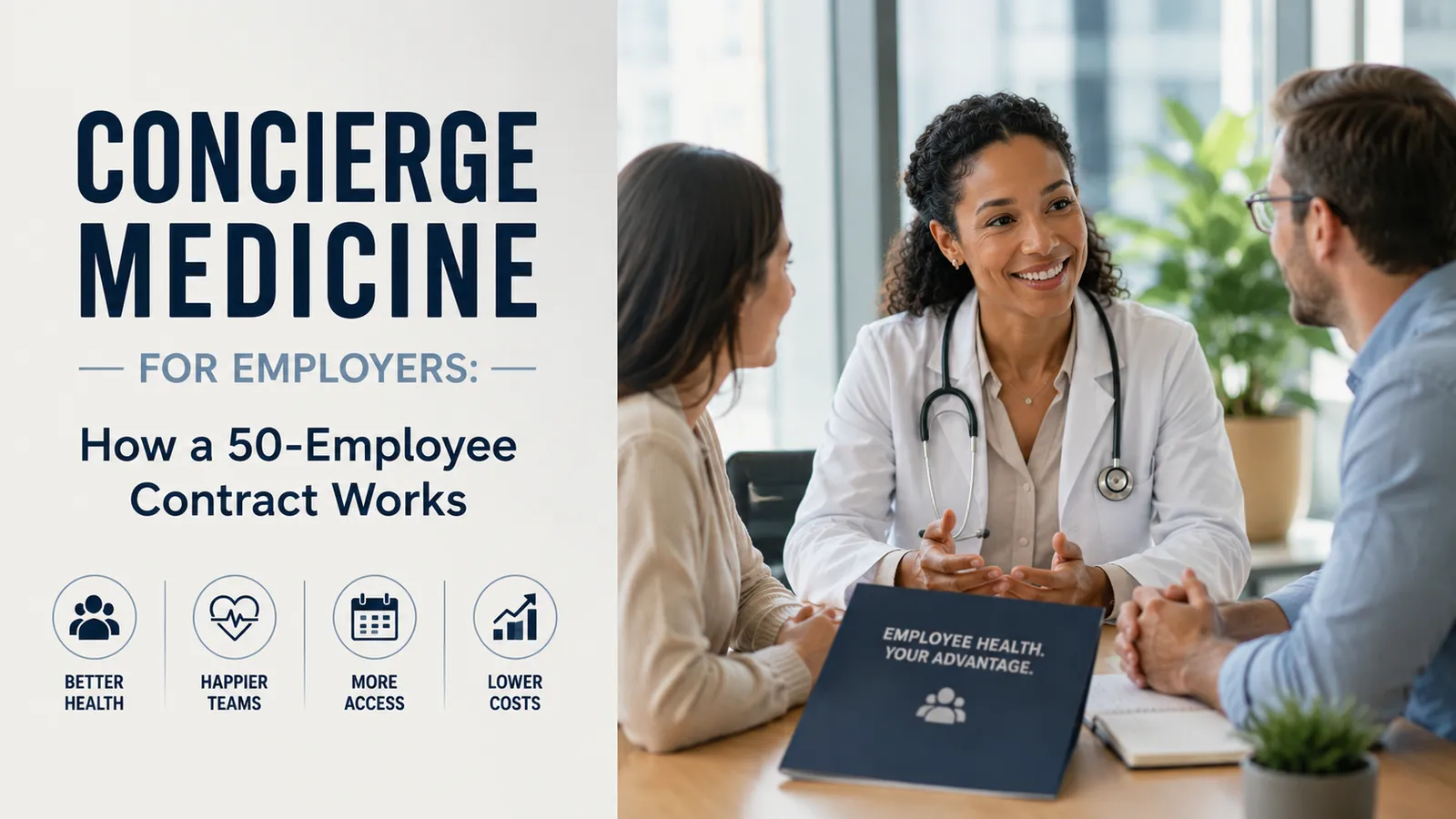 Concierge Medicine for Employers: How a 50-Employee Contract Works