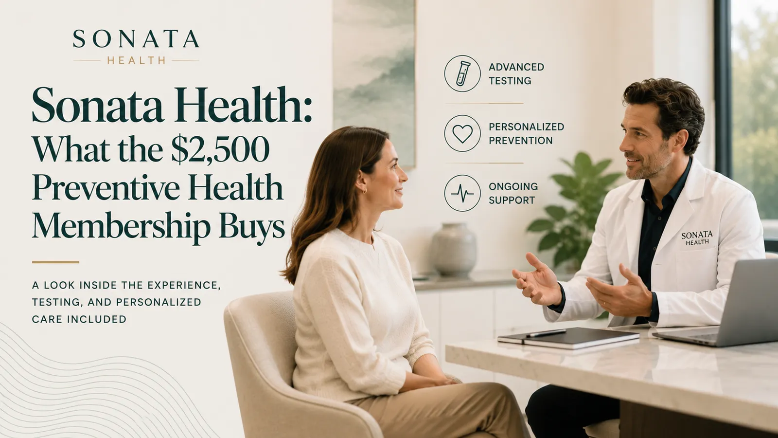 Sonata Health: What the $2,500 Preventive Health Membership Buys