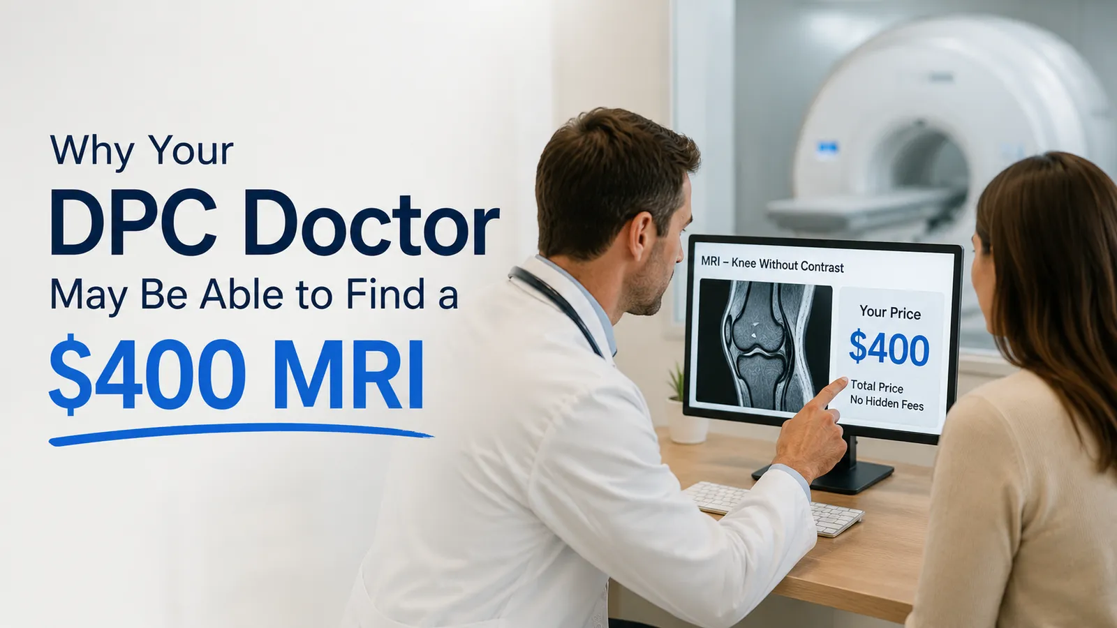 How DPC Doctors Get Patients $400 MRIs, $3 Lab Tests, and Cheaper Prescriptions