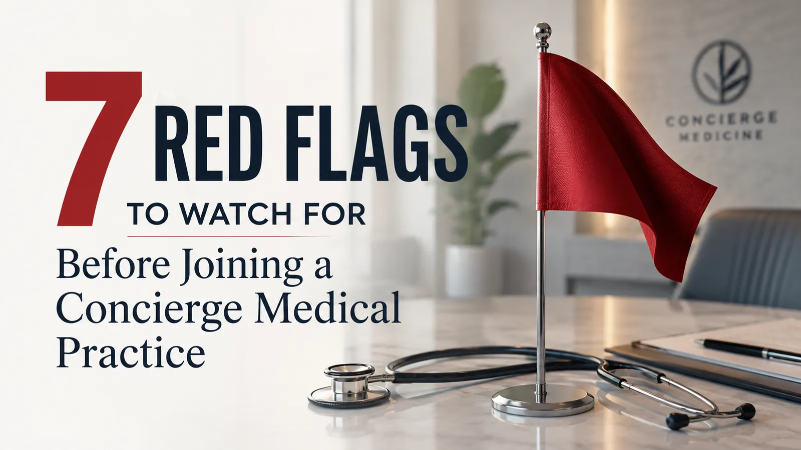 7 Red Flags to Watch for Before Joining a Concierge Medical Practice
