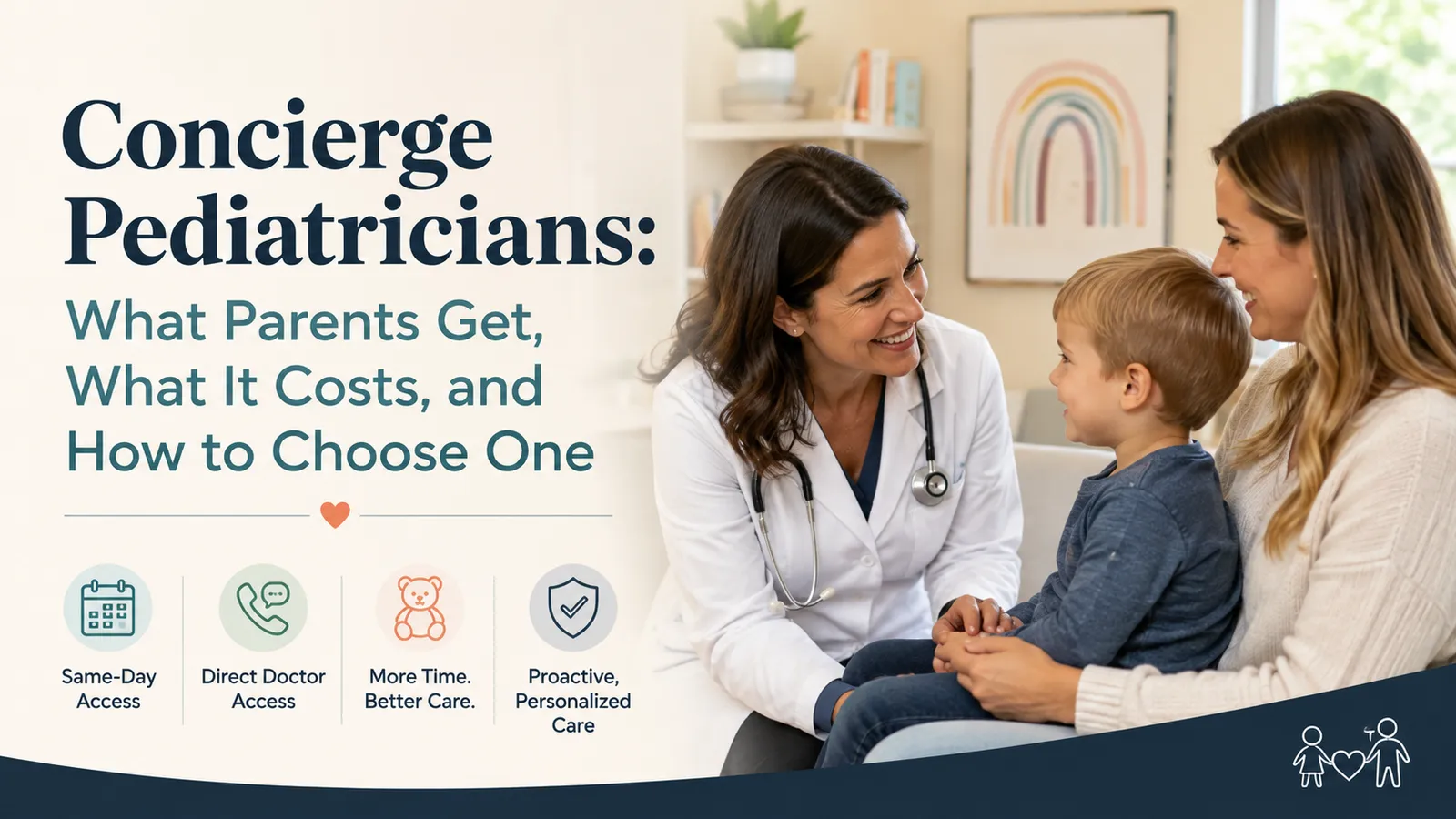 Concierge Pediatricians: What Parents Get, What It Costs, and How to Choose One