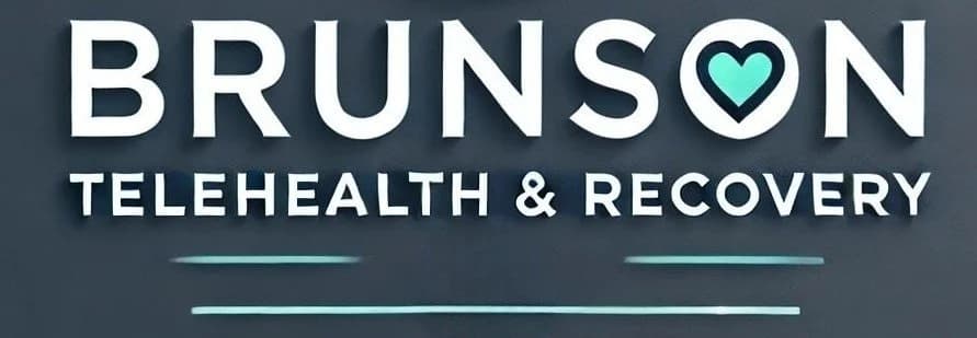 Dr. Brunson Telehealth and Recovery logo