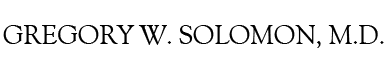 Dr. Gregory W. Solomon