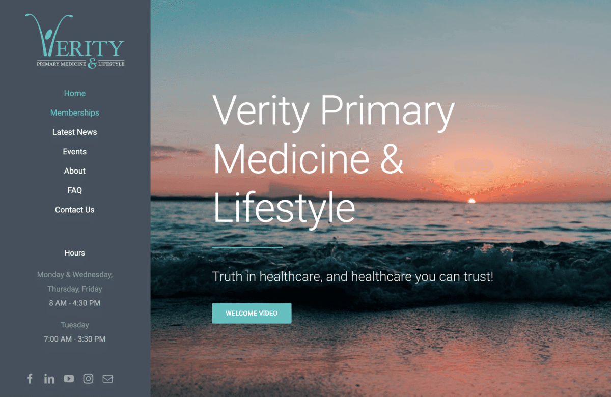 Verity Primary Medicine & Lifestyle logo